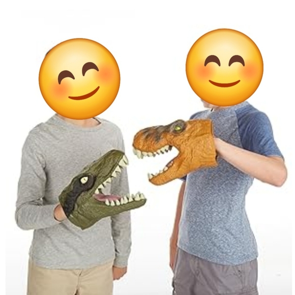 Jurassic World Tyrannasaurus Rex Hand Puppet Head L👀K NWOT - Picture 2 of 10